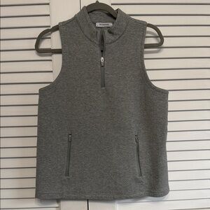 BR Standard Gray Zip-Up Vest